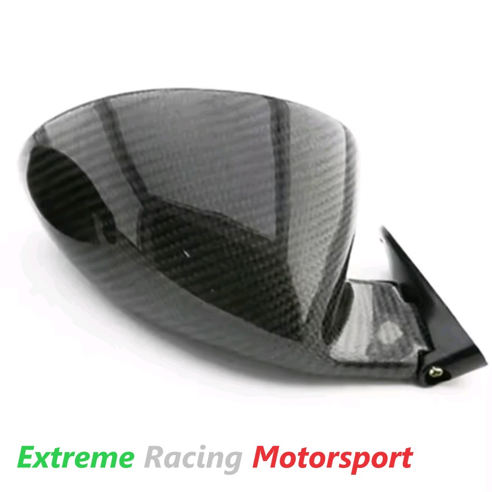 Xtreme Racing Decorazioni Auto e Adesivi Specchietti ERM Racing Universali Carbon Look specchietti coppia lucida