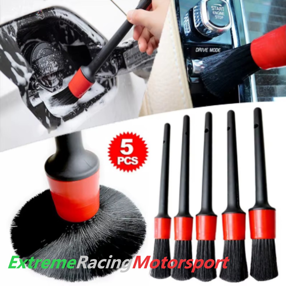 Xtreme Racing Decorazioni Auto e Adesivi Set 5 Pennelli per Interni ed Esterni