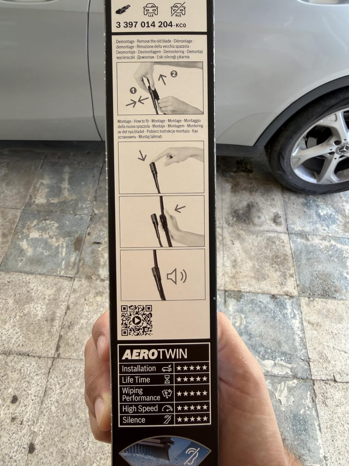 Bosch HCP Spazzole tergicristallo A204S 1 pezzo