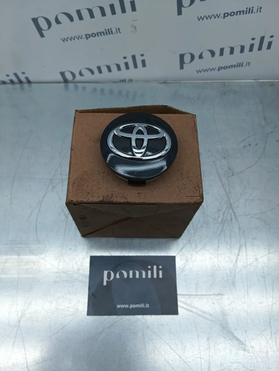 Pomili Altro auto Toyota Aygo Yaris tappi cerchi set 4 OEM PZ406-98670-2I