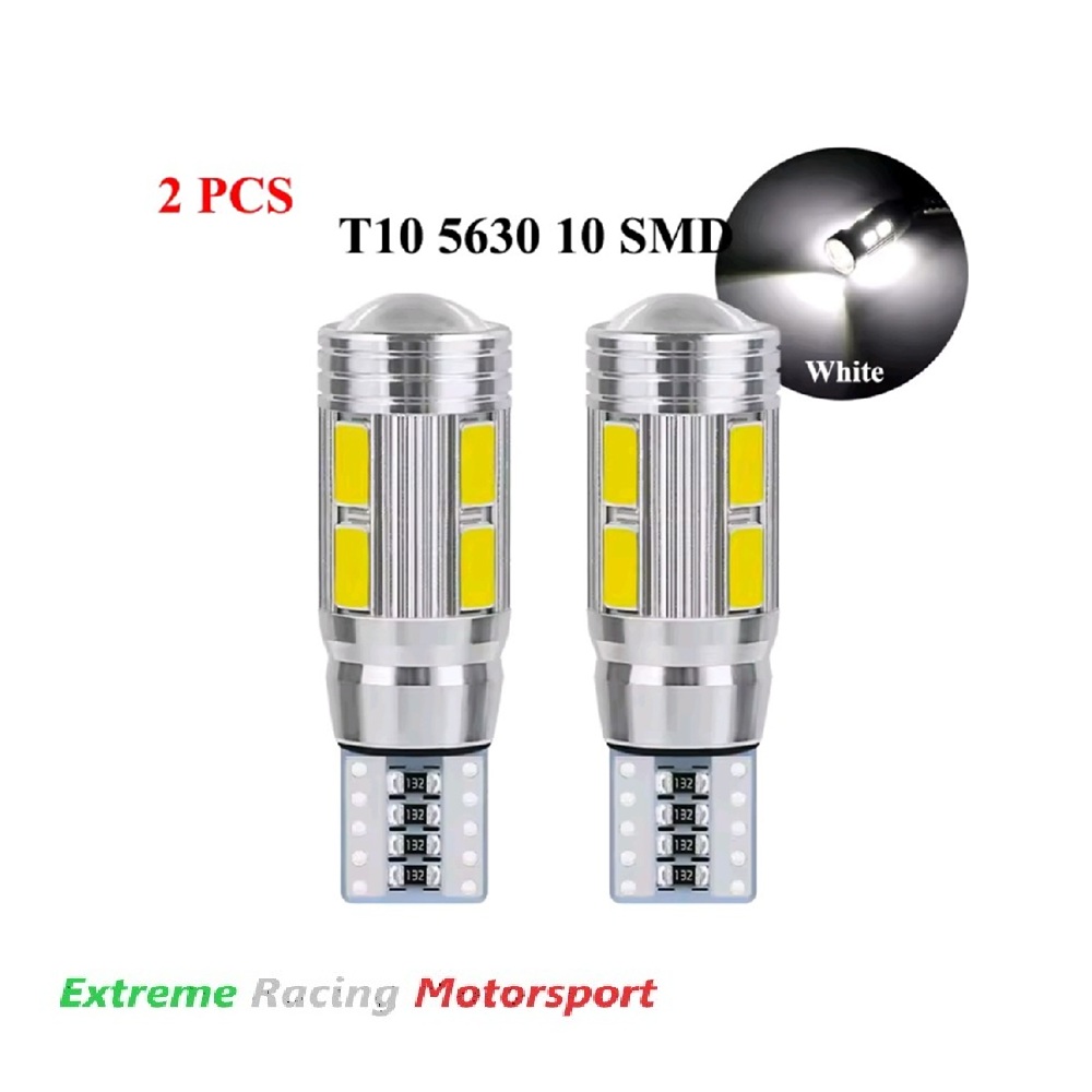 Xtreme Racing Lampadine LED T10 5630 W5W UltraWhite 12V coppia CANBUS