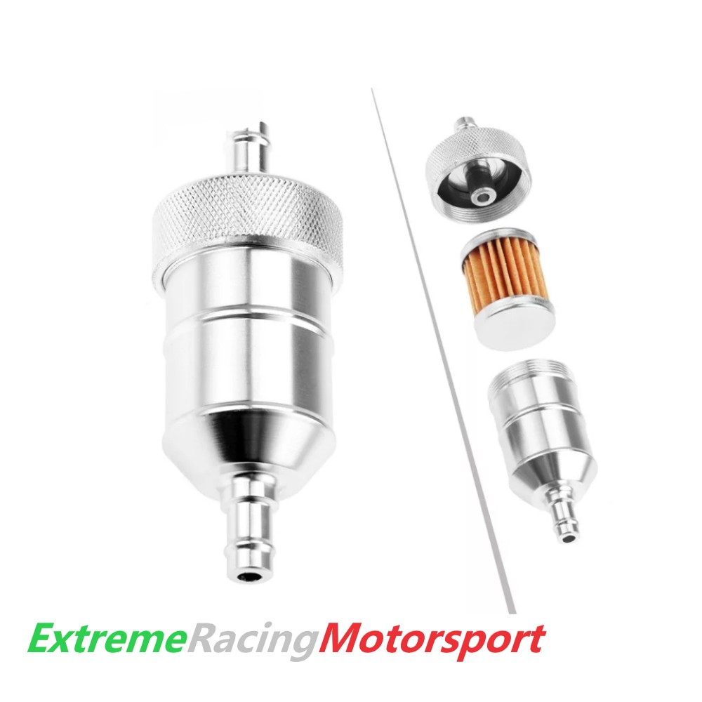 Xtreme Racing Filtri Olio e Carburante Filtro carburante cromato 6 mm