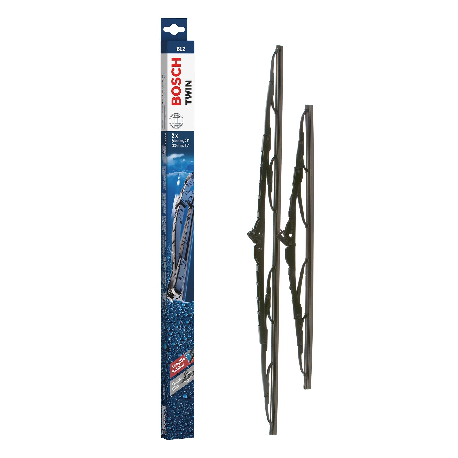 Bosch HCP Spazzole tergicristallo Twin 612 600/400 mm anteriori