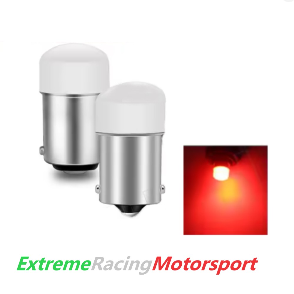 Xtreme Racing Lampadine LED BA15S R5W luci stop rosse 12 V coppia CANBUS