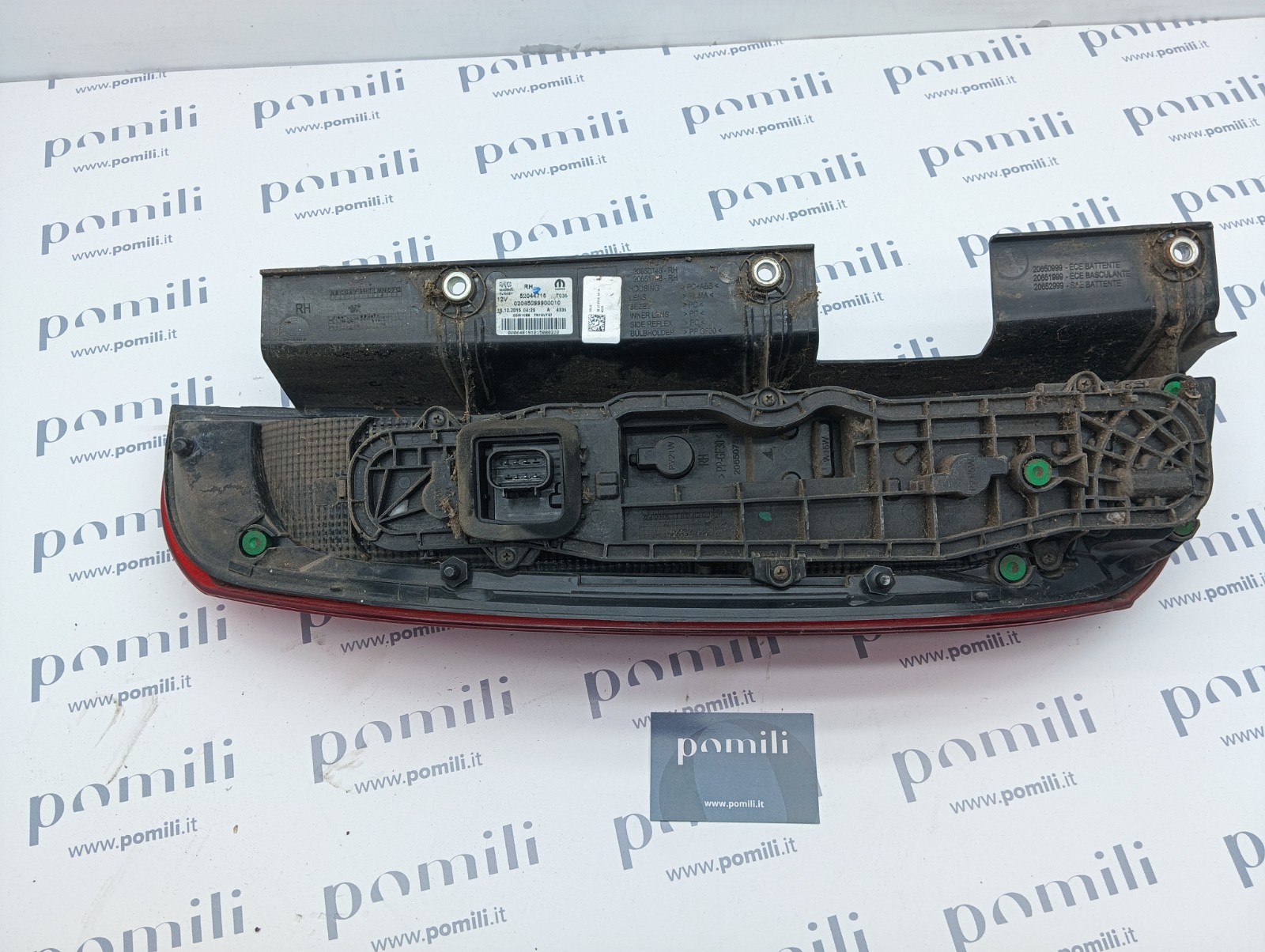 Pomili Fanaleria Fanale posteriore destro Fiat Doblò 52044717 usato