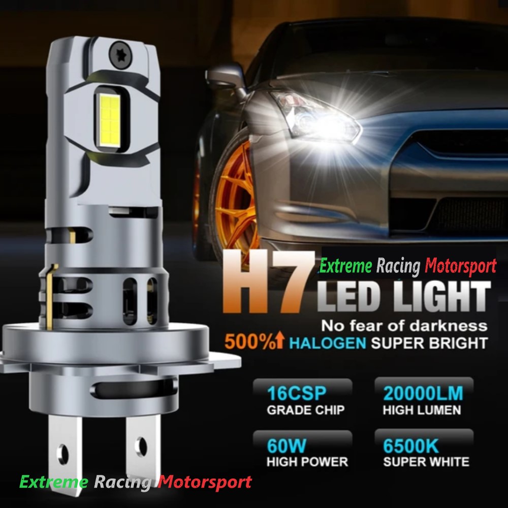 Xtreme Racing Lampadine LED A16 H7 lampade LED 6500K coppia