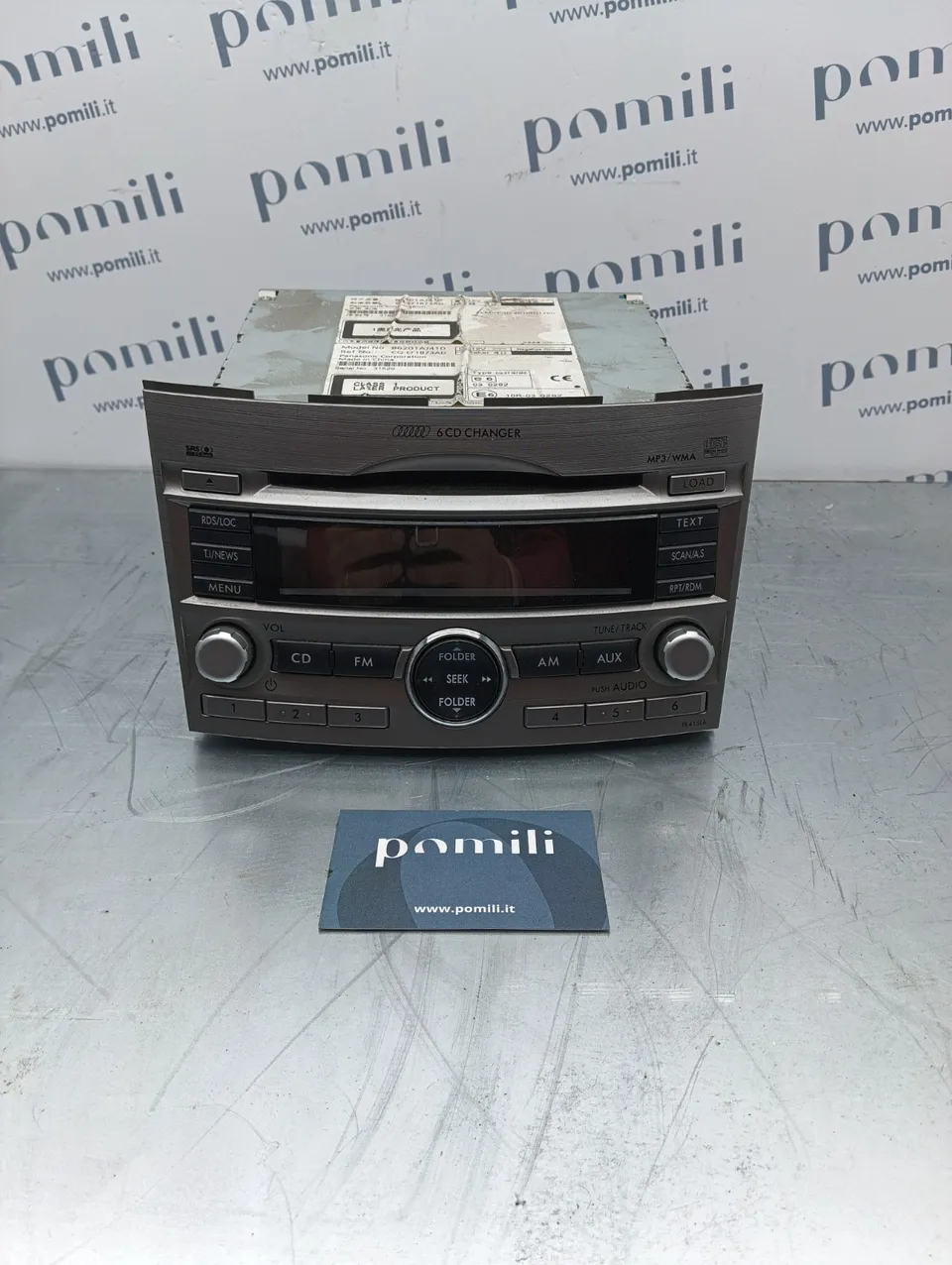Pomili Elettronica/batteria ibride sistema audio Subaru Outback CQ-EF1873AD usato