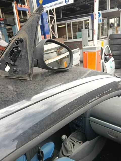Pomili Cristalli Renault Clio 2a Serie retrovisore esterno destro manuale
