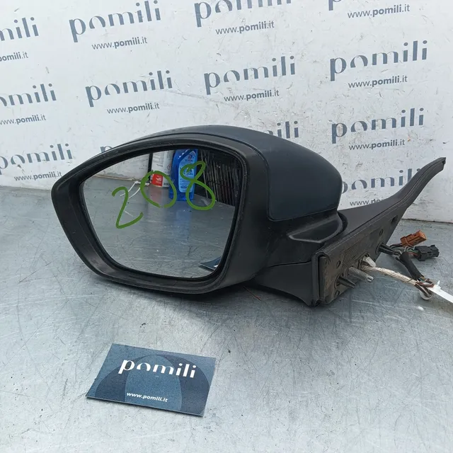 Pomili Cristalli Specchietto retrovisore sinistro Peugeot 208 232673077 9 pin usato