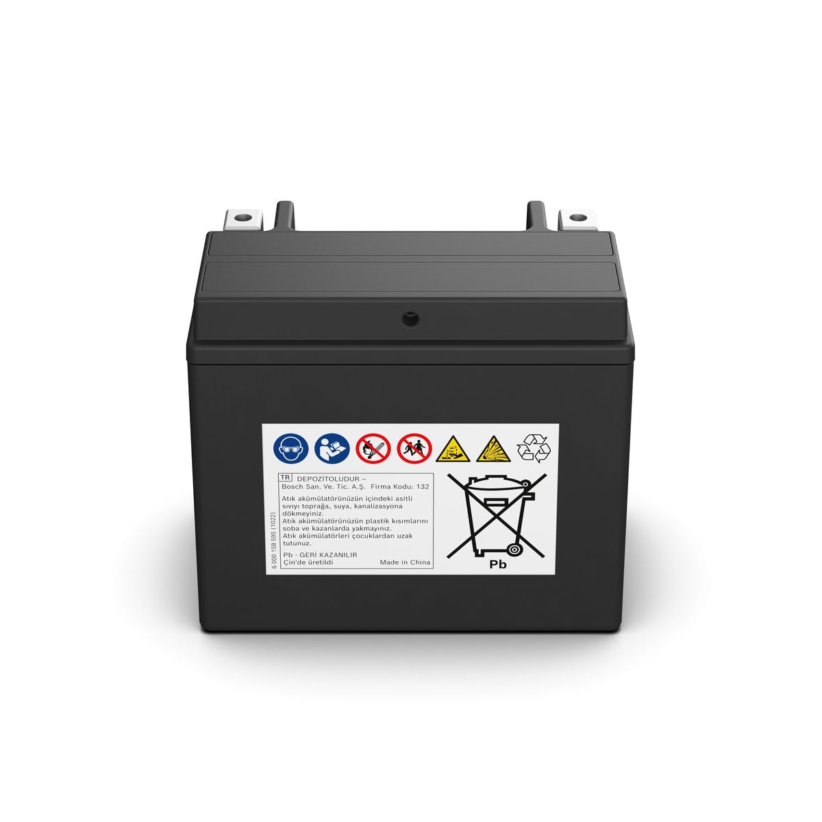 Bosch HCP Batterie FA104 AGM 12V 10Ah per moto, pronta all'uso