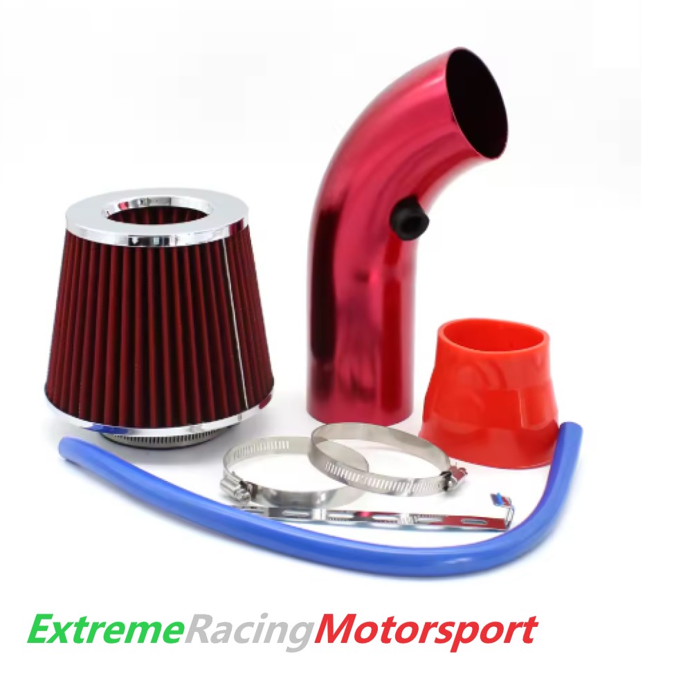 Xtreme Racing Filtri Aria Kit Filtro Aria Aspirazione Diretta Rosso filtro cono 76 mm