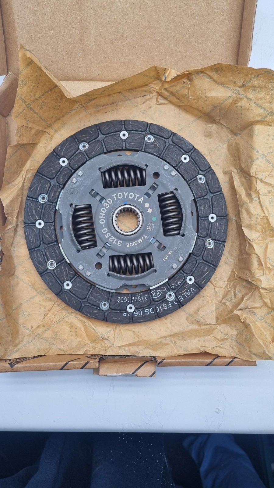 Pomili Cambio e trasmissioni kit frizione completo Toyota Aygo 31250-0H030 nuovo