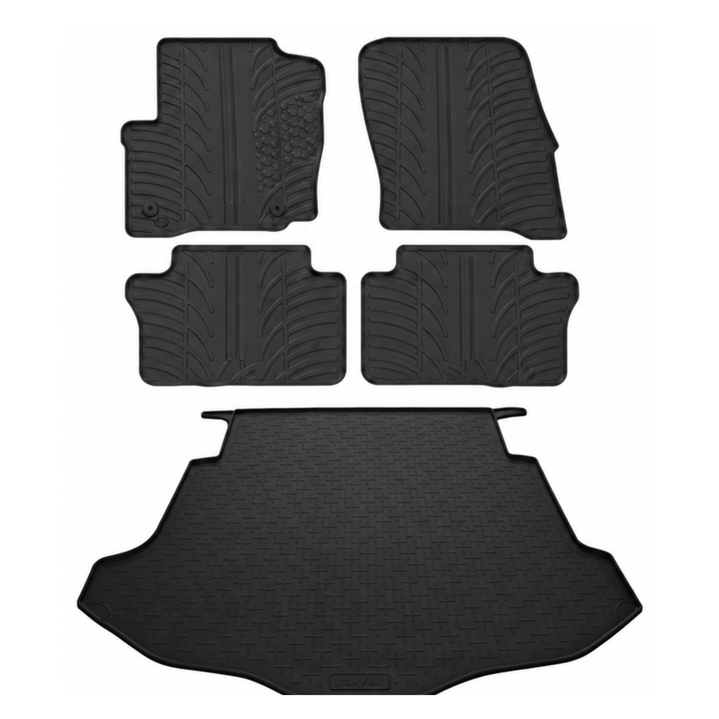 Travall Bundles Ford Mondeo tappetini e vasca baule in gomma 2010-2014