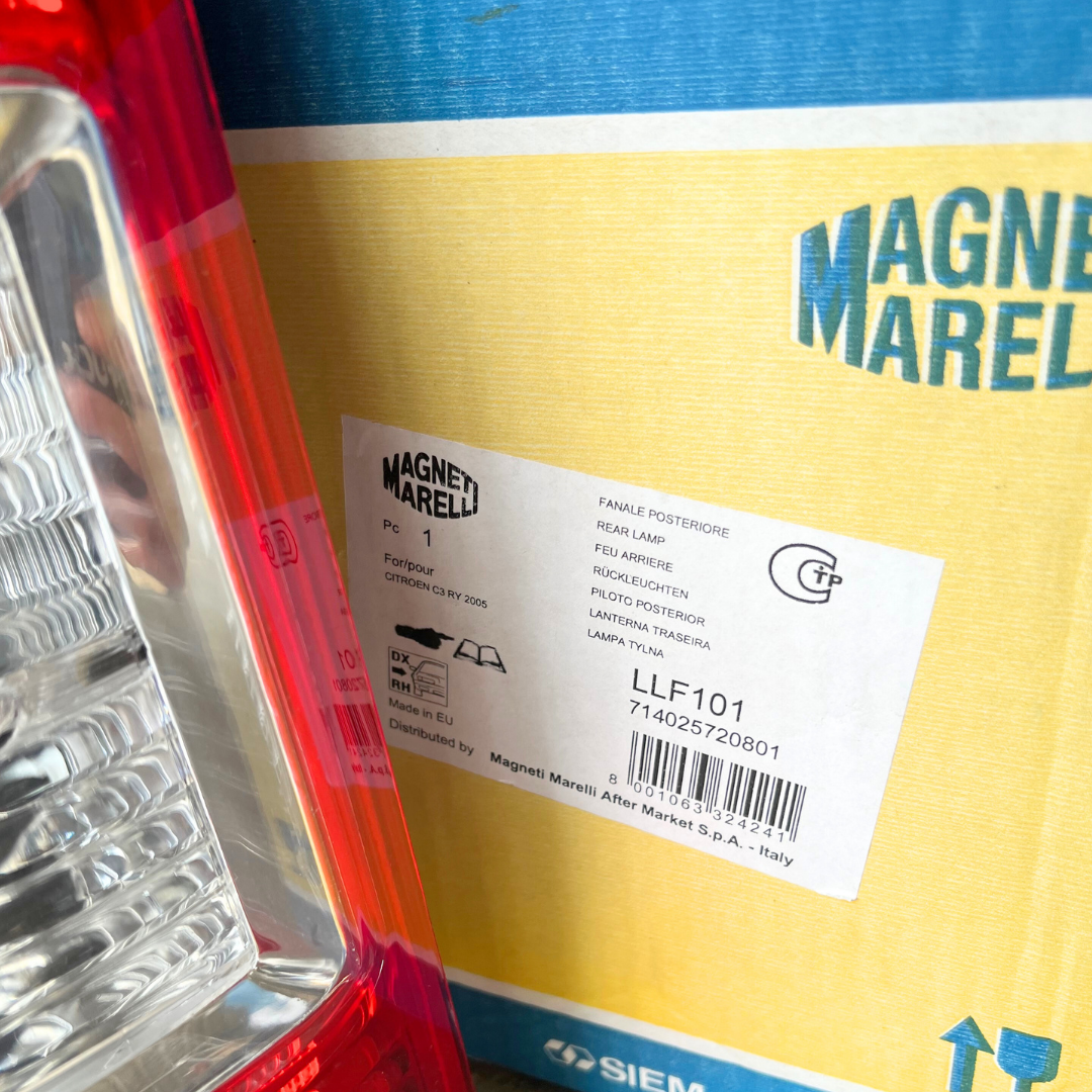 Sara Autoricambi Fanaleria Magneti Marelli 714025720801 fanale posteriore destro Citroen C3