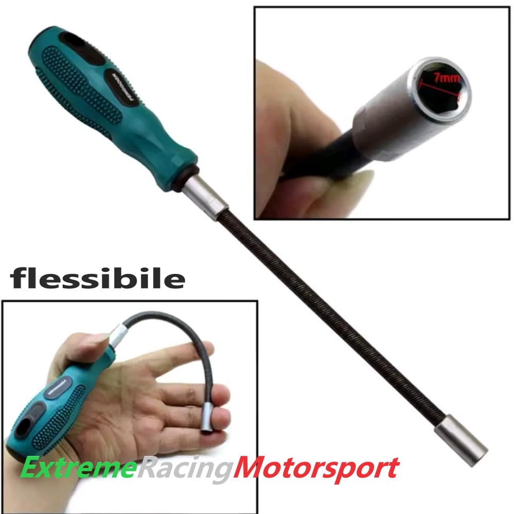 Xtreme Racing Impianto Carburante e Regolatori di Pressione Cacciavite Flessibile Stringitubo 7 mm