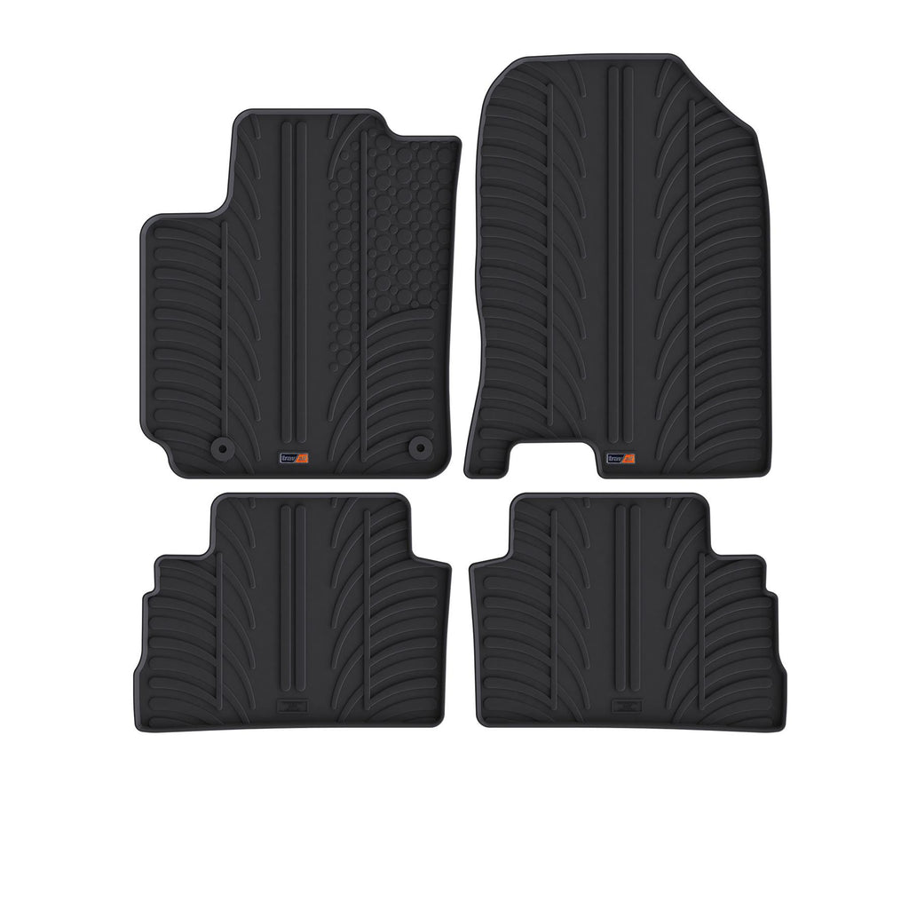 Travall Car Mats Hyundai Kona 2017-2023 tappetini auto in gomma su misura