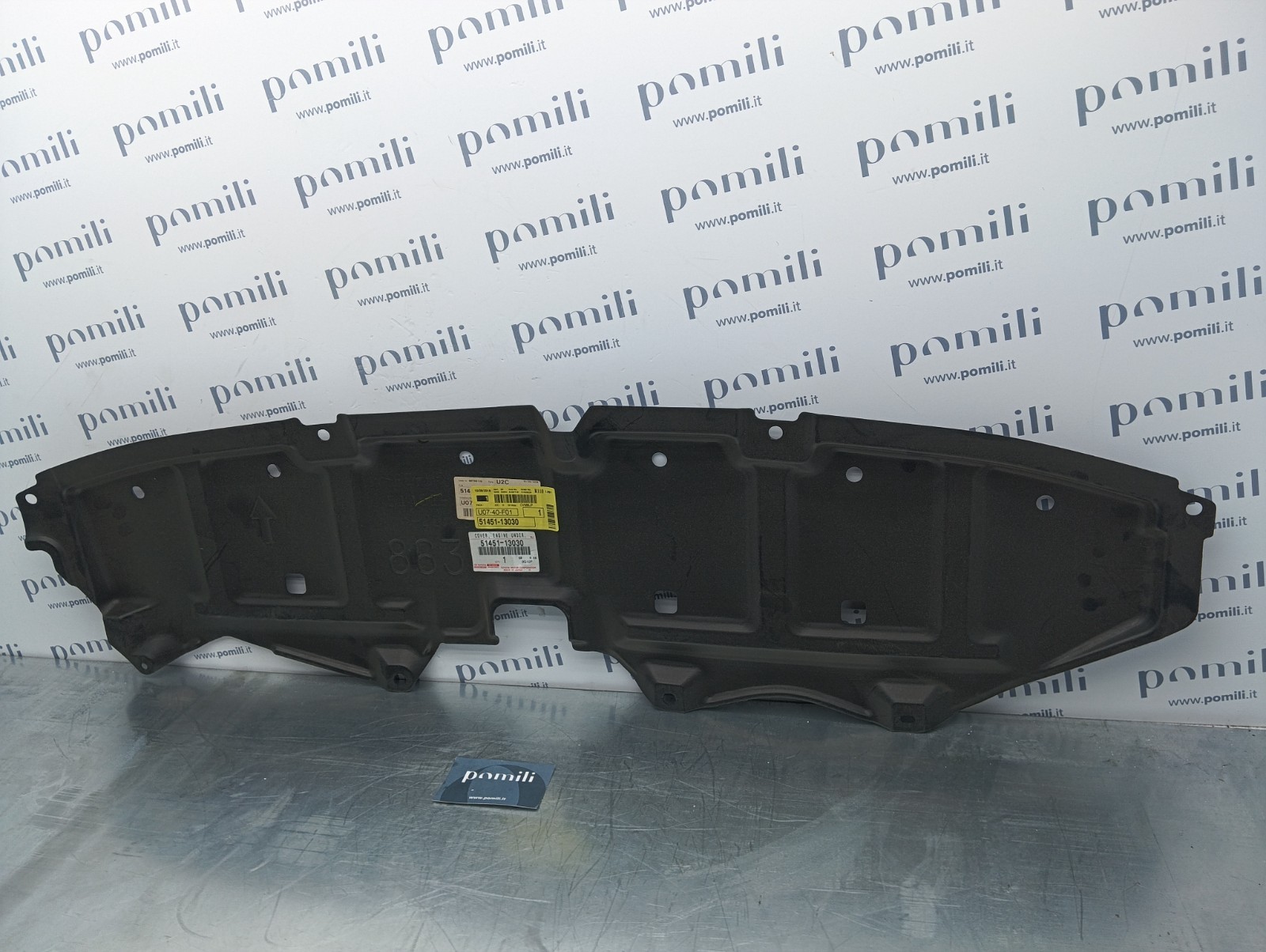 Pomili Lamierati esterni Toyota Corolla copertura sottoscocca 51451-13030