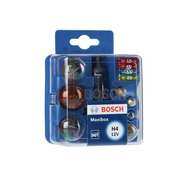 Bosch HCP Lampadine e illuminazione H4 Maxibox kit lampadine auto 12 V emergenza