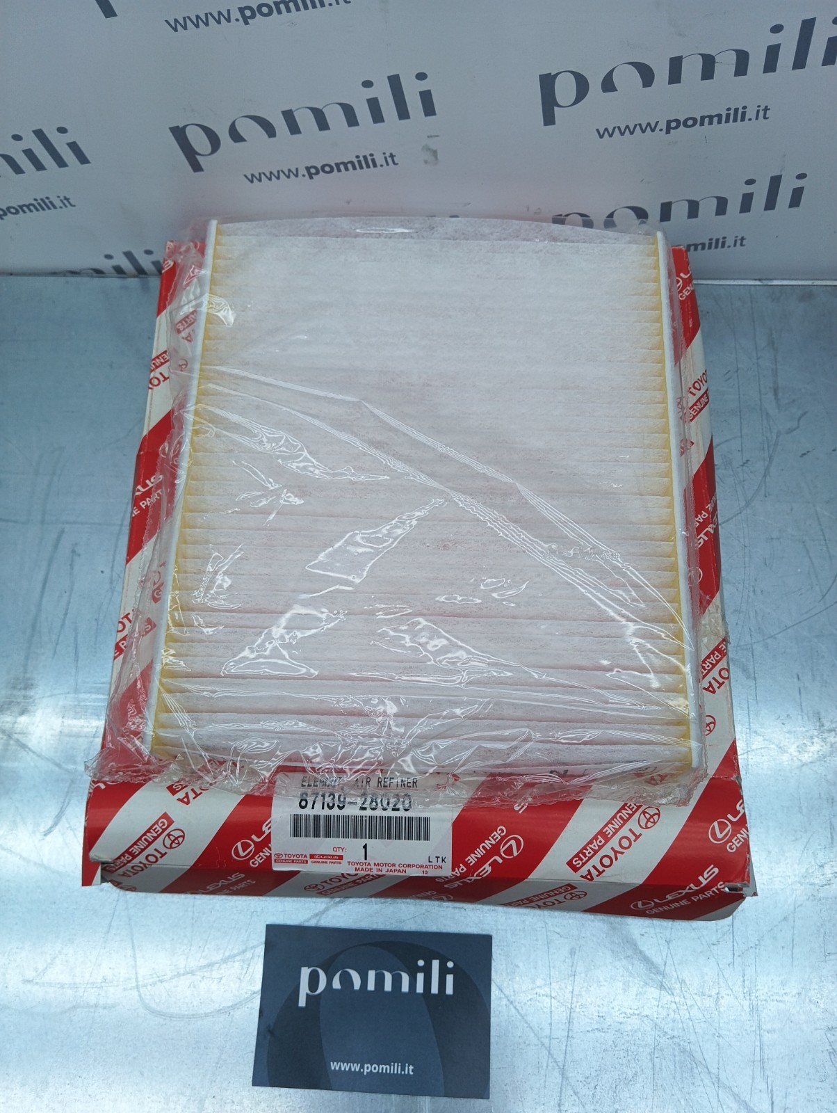 Pomili Climatizzazione Toyota Genuine Parts 87139-28020 filtro abitacolo nuovo