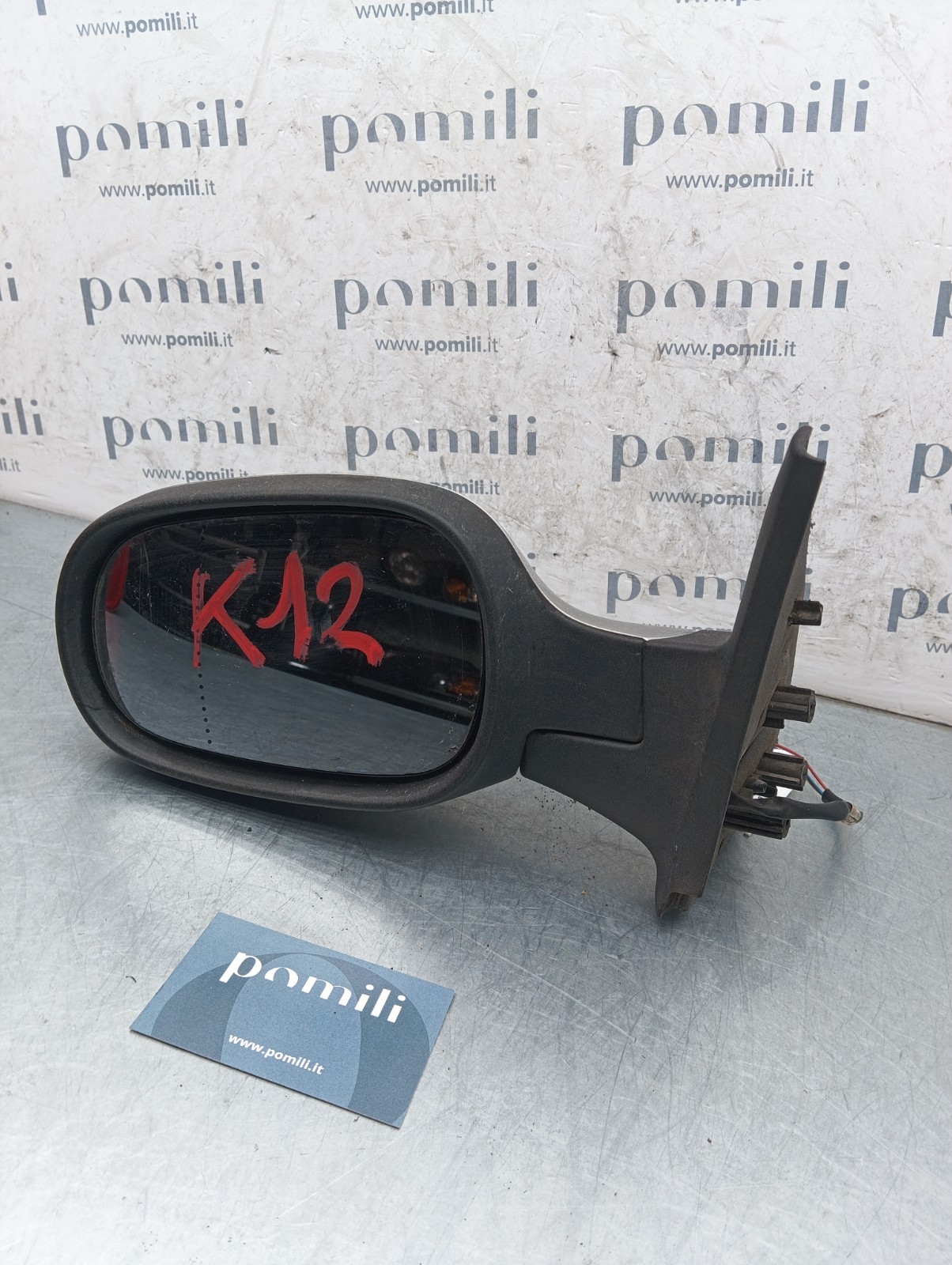 Pomili Cristalli Nissan Micra K12 011031 specchietto sinistro 3 pin usato