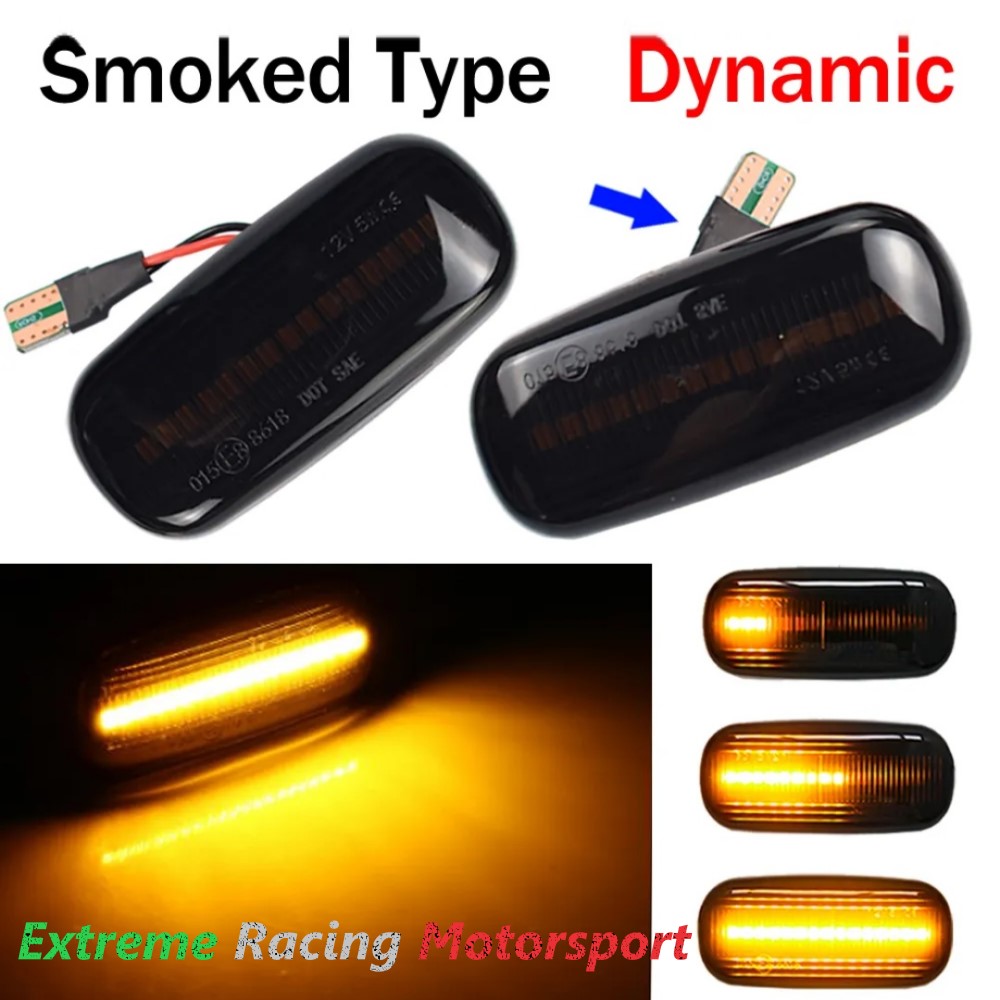 Xtreme Racing Indicatori di Direzione LED Audi A4 S4 00-05 dinamici coppia fumé