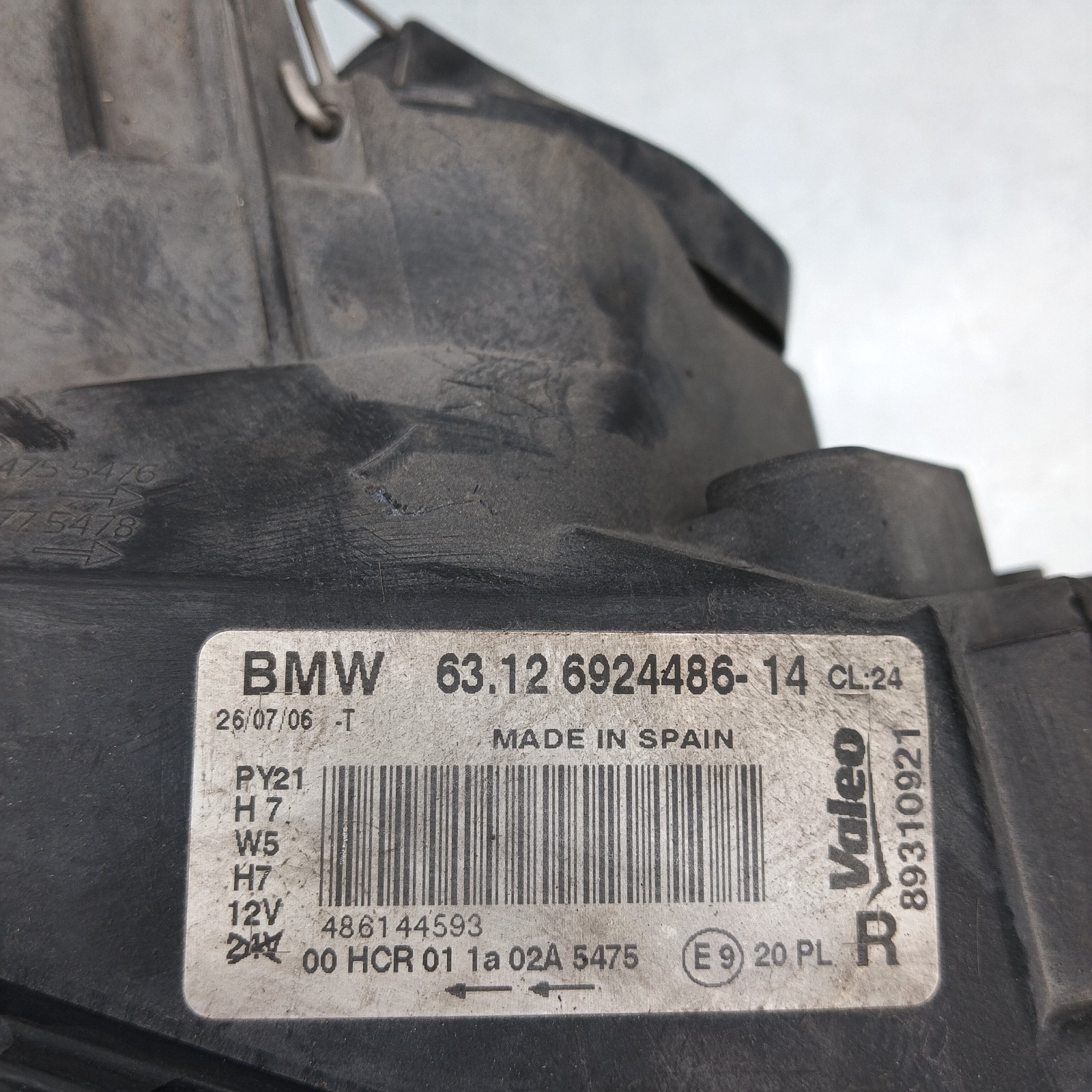 Pomili Fanaleria BMW Serie 1 E87/E81/E87N Faro anteriore destro 89310921 usato