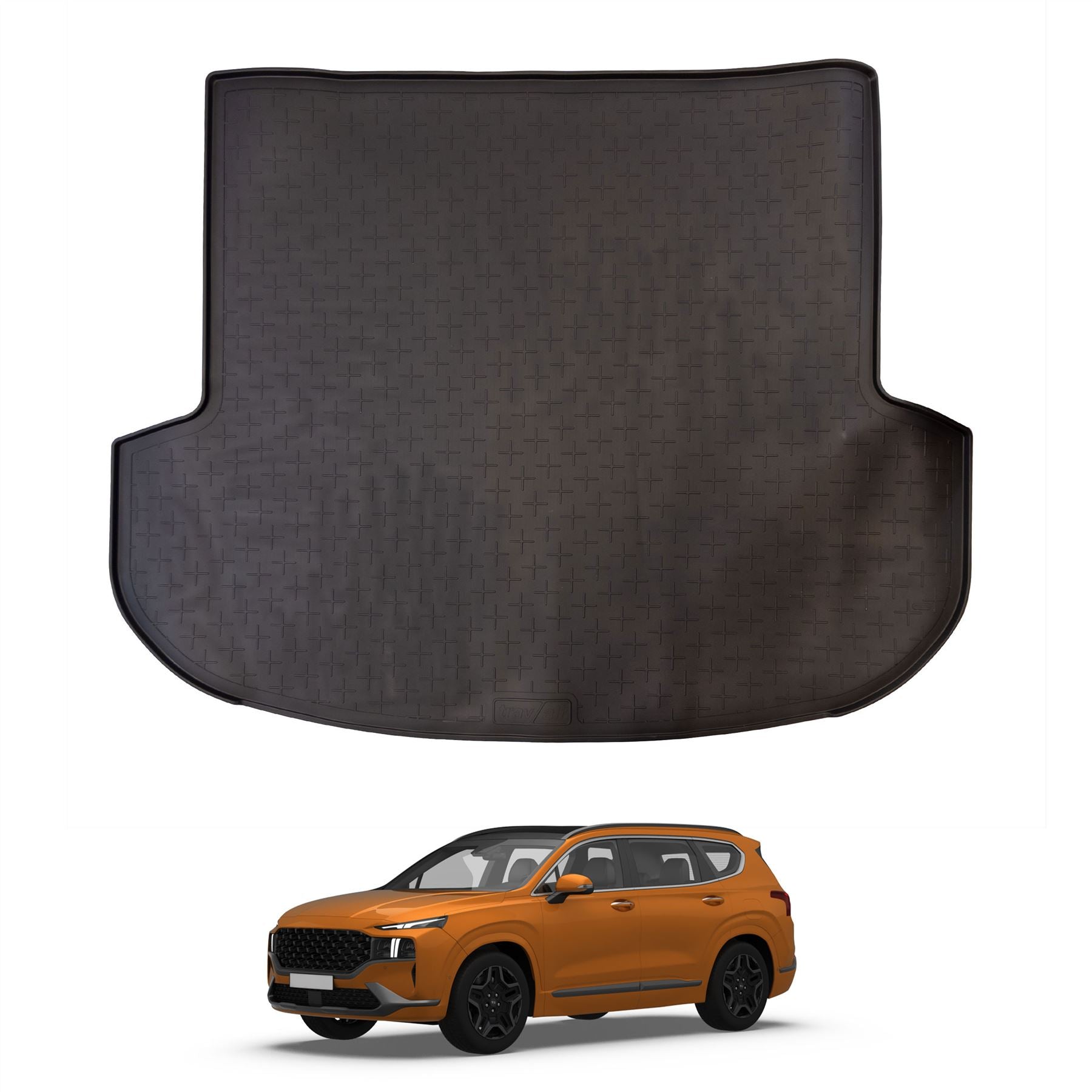 Travall Trunk Liners Hyundai Santa Fe 2018-2024 tappetino gomma