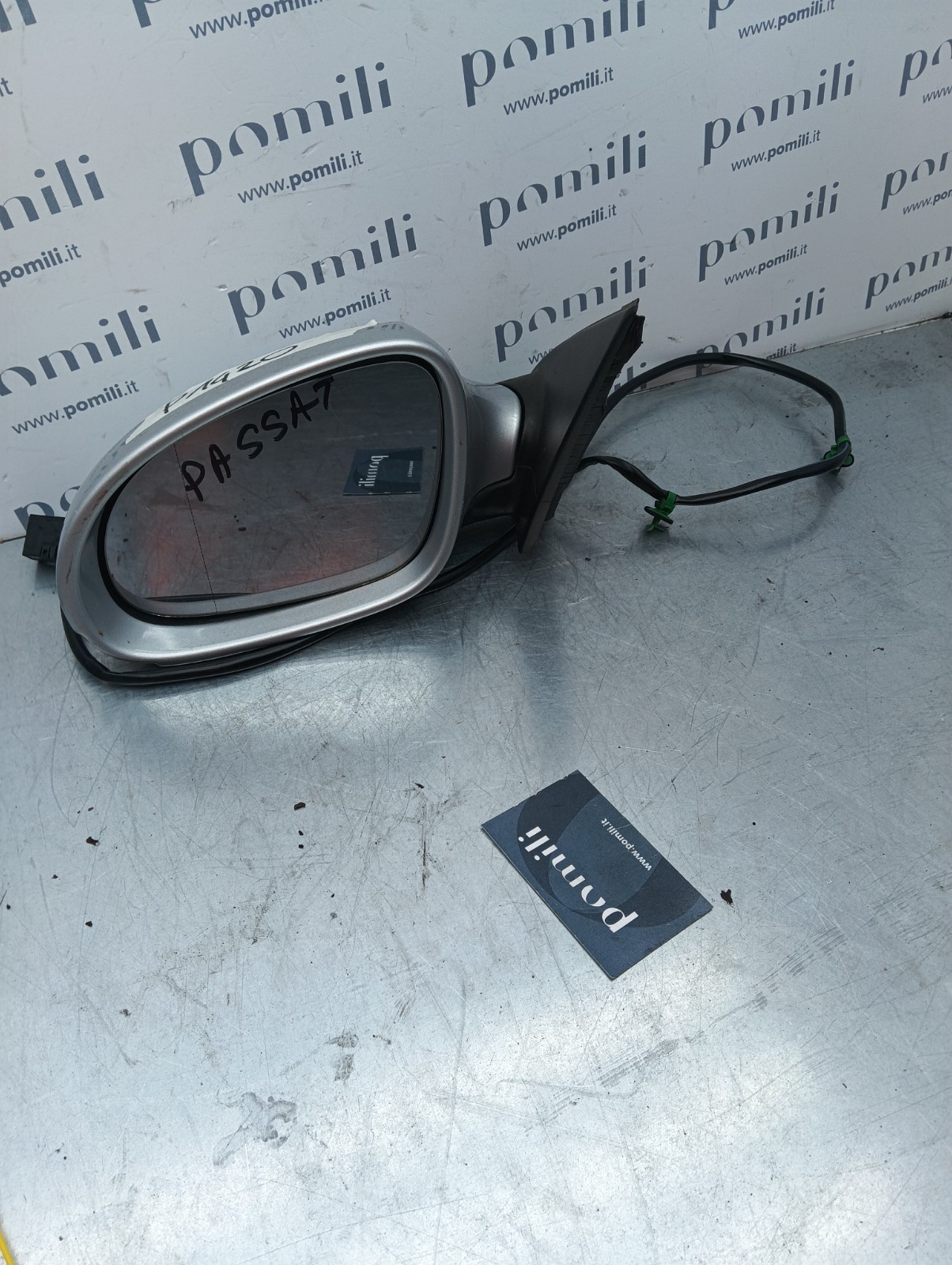 Pomili Cristalli specchietto retrovisore sinistro Volkswagen Passat 2005-10 18086R usato