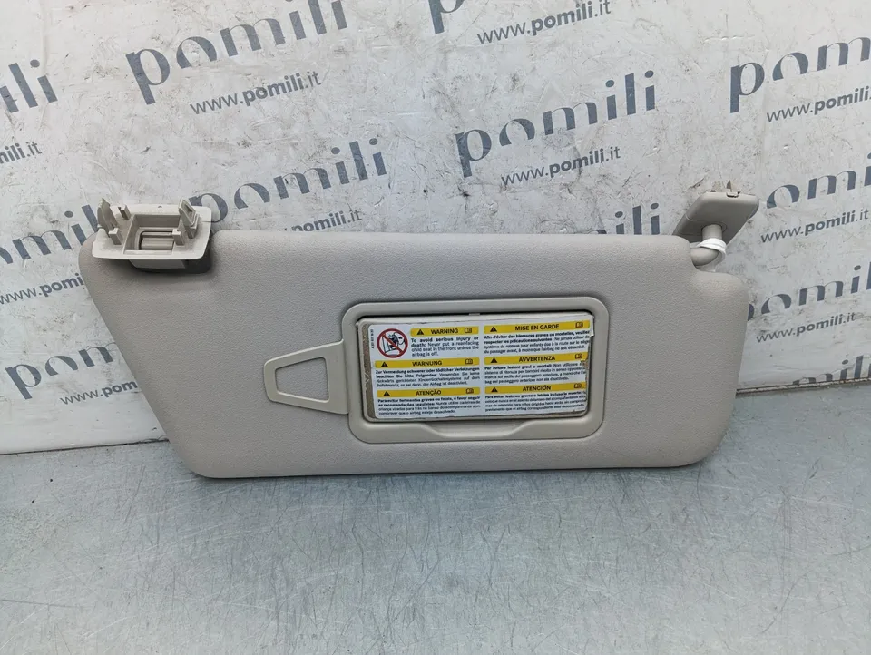 Pomili Rivestimenti interni Mercedes-Benz Classe A ala parasole destra A1698100210 usata
