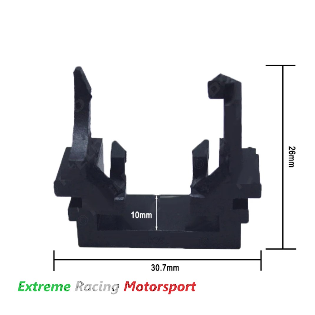Xtreme Racing Accessori per Illuminazione LED Adattatori Portalampade a Led ERM012 H1 coppia Plug&Play ABS