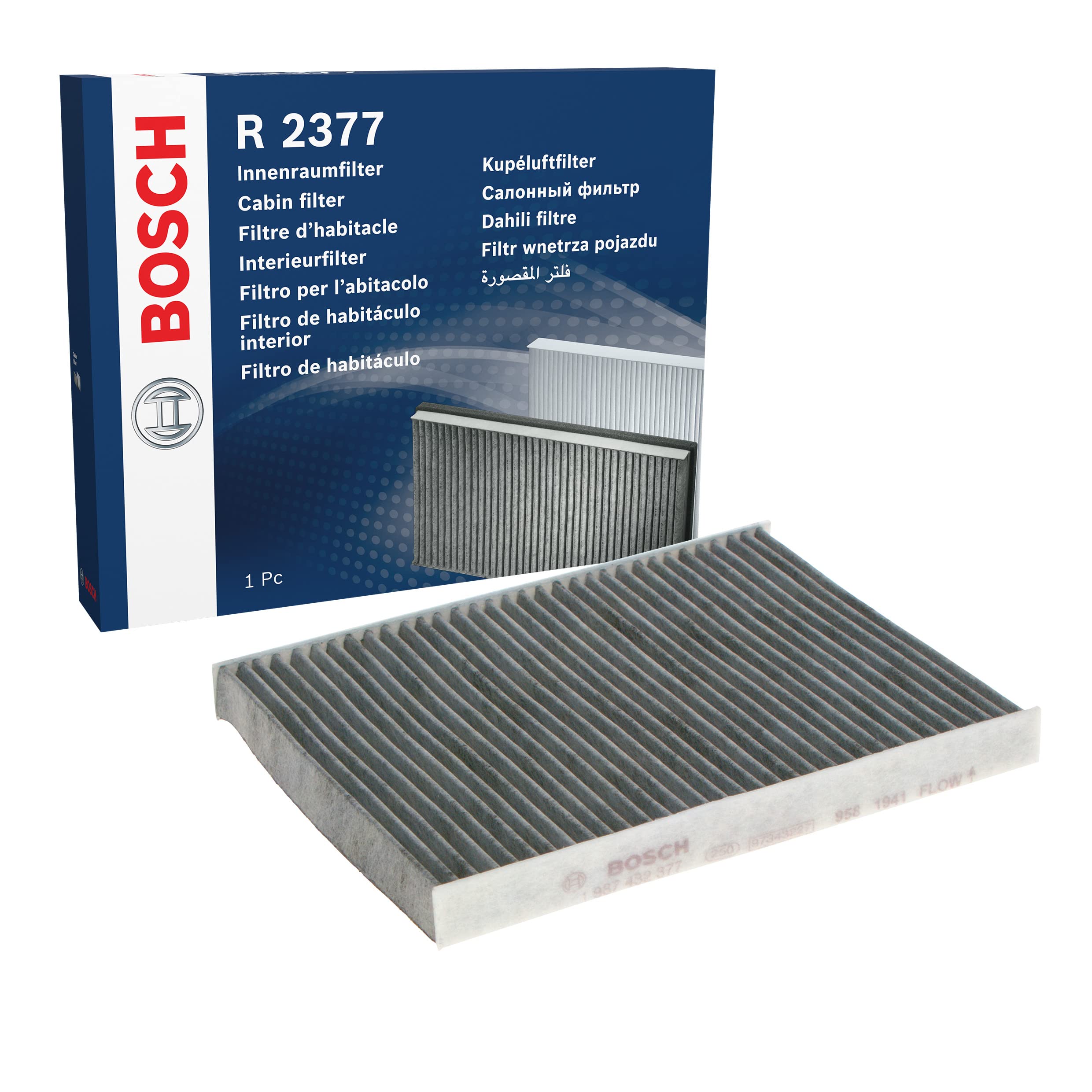 Bosch HCP Filtri 1987432377 filtro abitacolo carboni attivi antiodore