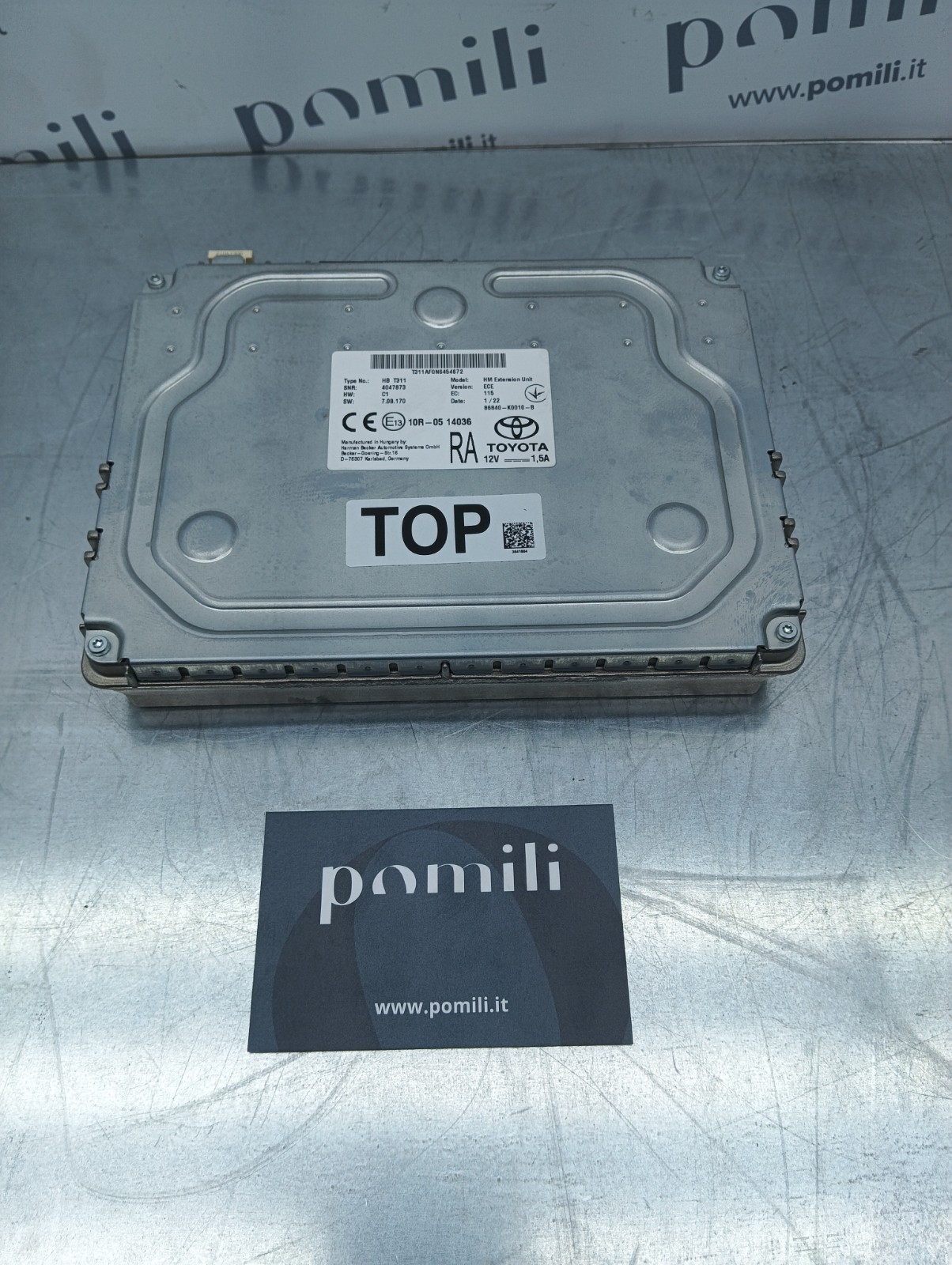 Pomili Elettronica/batteria ibride Modulo navigazione GPS Toyota Corolla