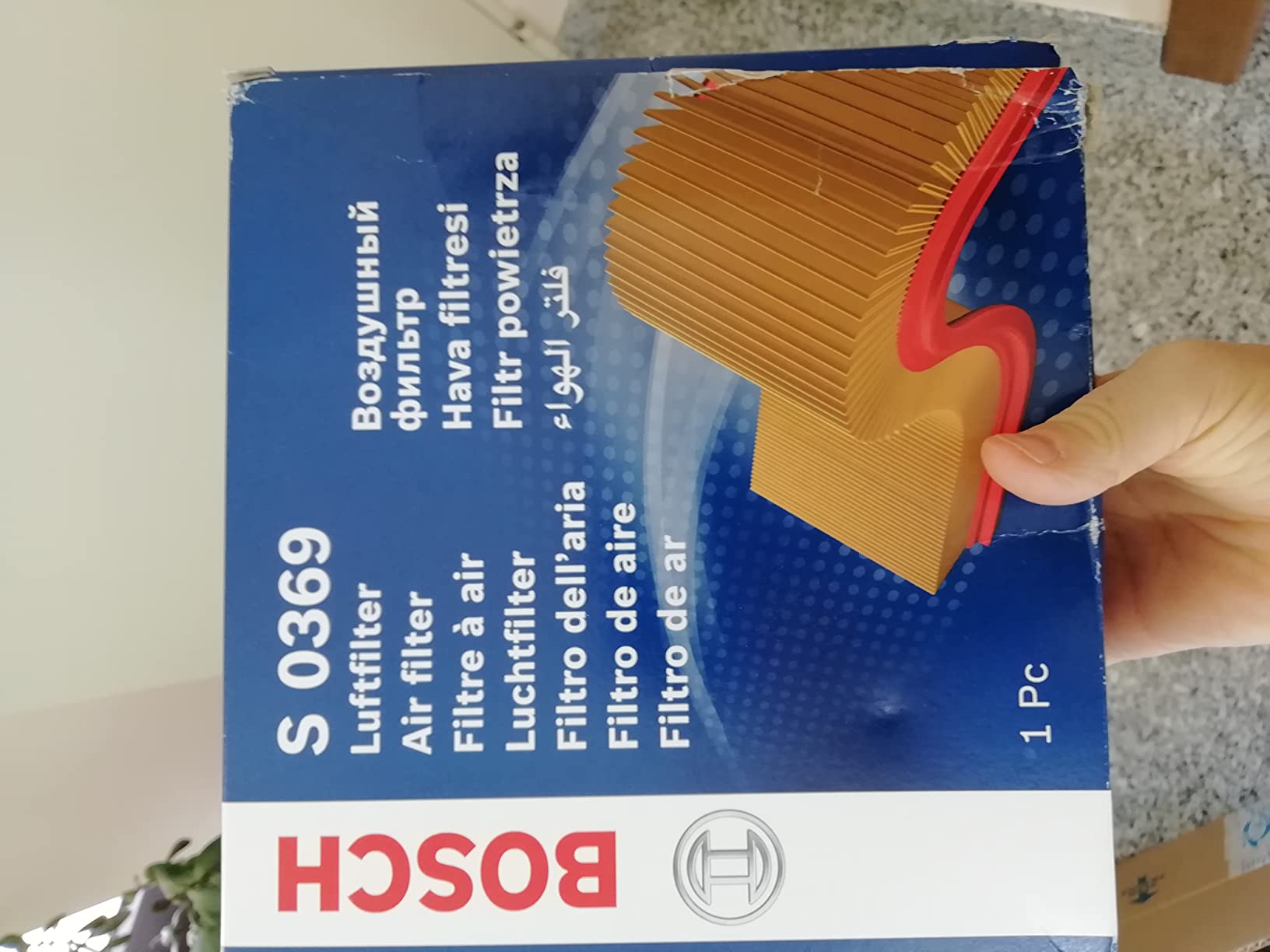 Bosch HCP Filtri F026400369 filtro aria Fiat 500X