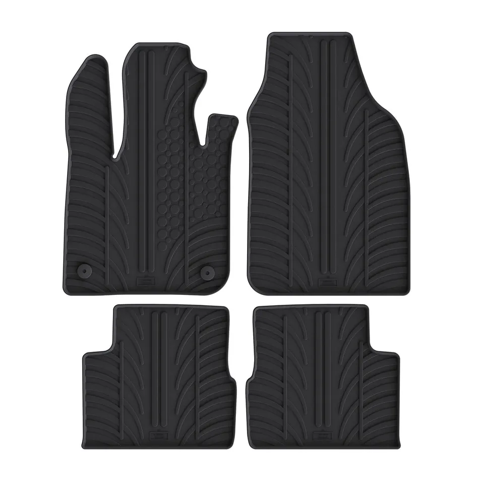 Travall Car Mats Fiat 500e Tappetini in gomma dal 2020