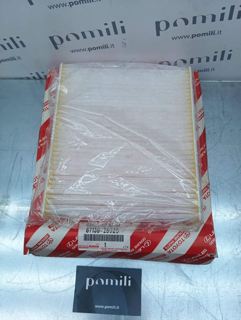 Pomili Climatizzazione Toyota Genuine Parts 87139-28020 filtro abitacolo nuovo