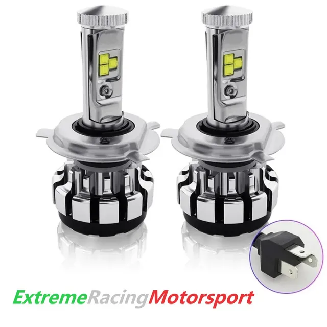Xtreme Racing Lampadine LED ERM Turbo T1S H4 lampadine LED 6000K 2 pezzi