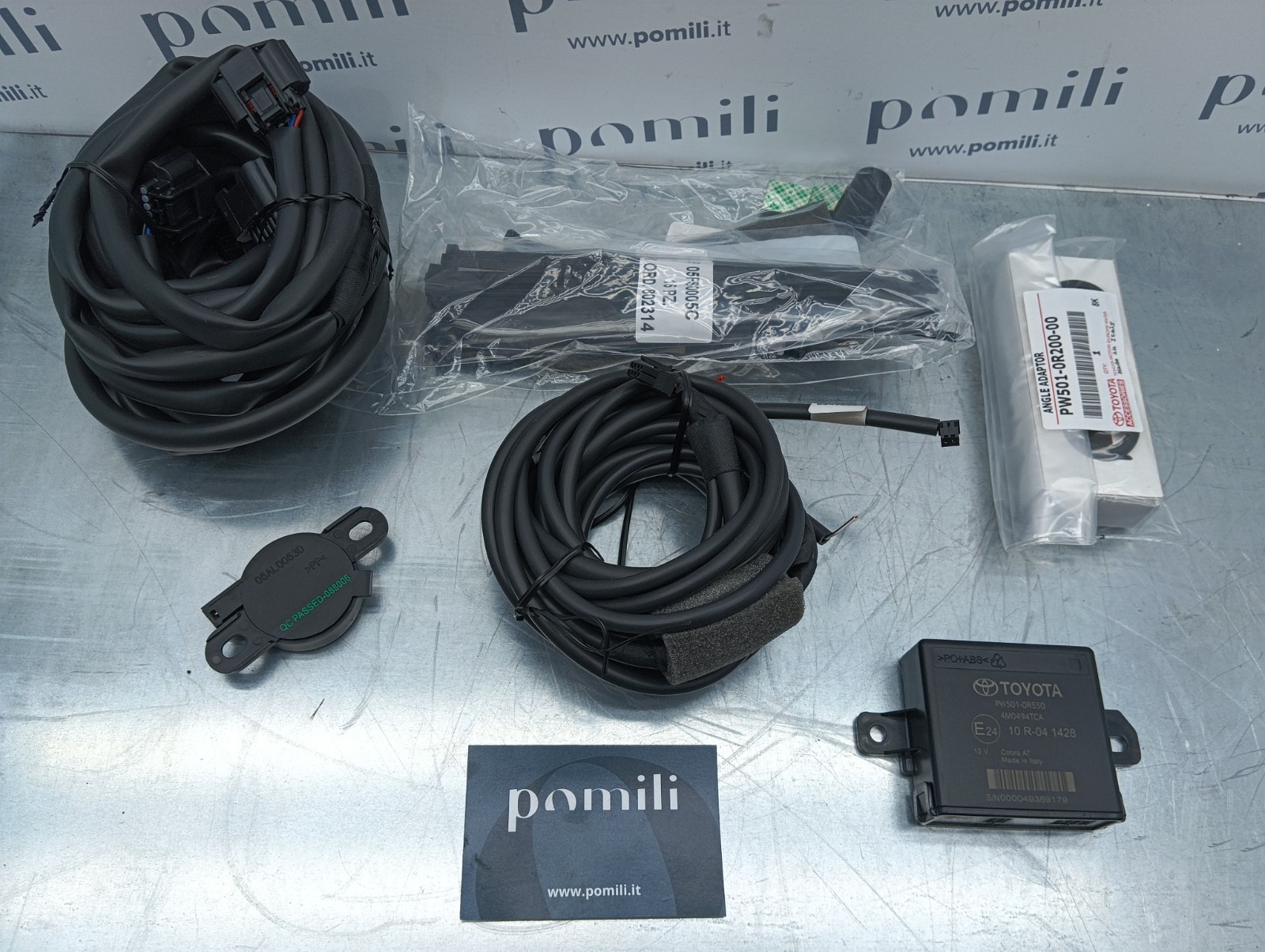 Pomili Elettronica/batteria ibride Toyota PW501-0R000 kit sensori parcheggio