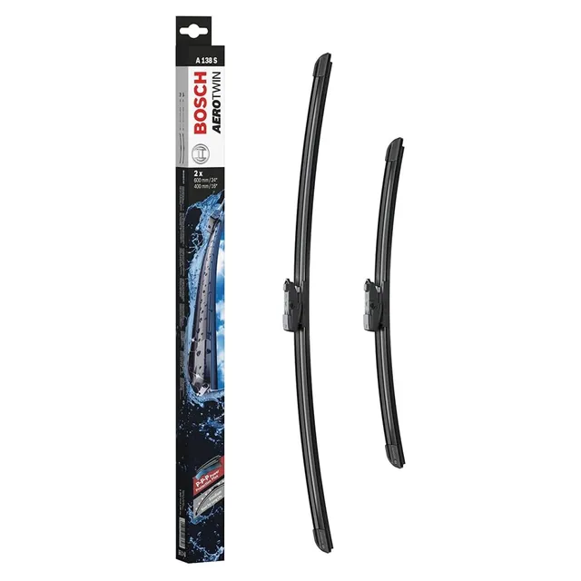 Bosch HCP Spazzole tergicristallo 3397014138 Aerotwin A138S 600/400 mm 2 pezzi