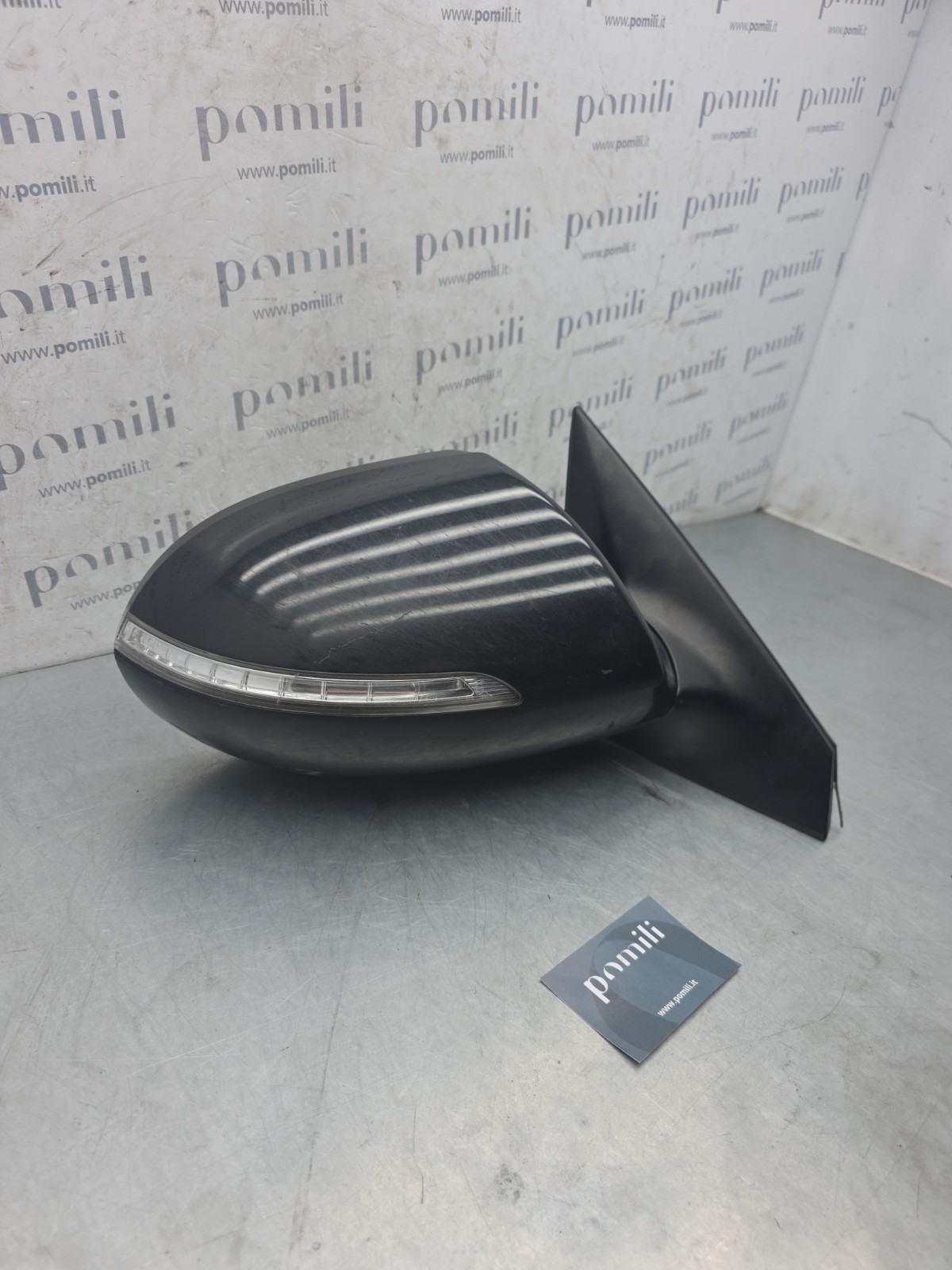 Pomili Cristalli Kia Sportage specchietto retrovisore destro 2010-2016 usato danneggiato