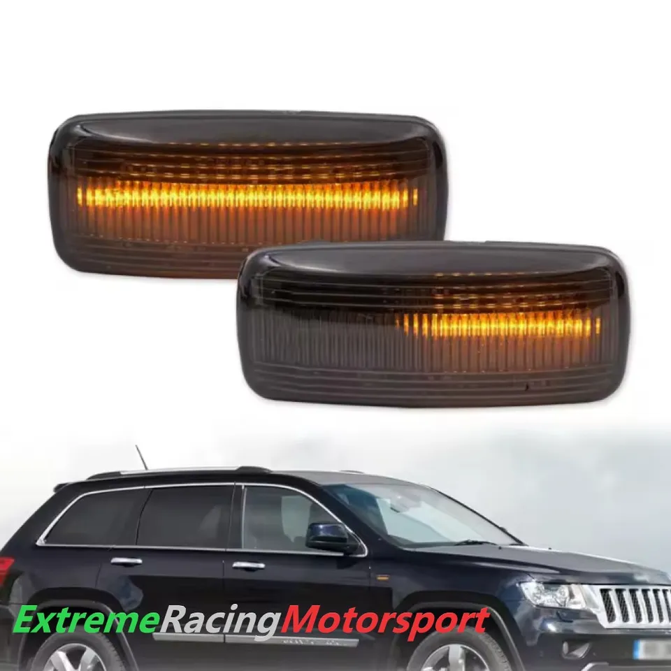 Xtreme Racing Indicatori di Direzione LED Dinamici Jeep Compass 2007-2017 coppia fumé IP67