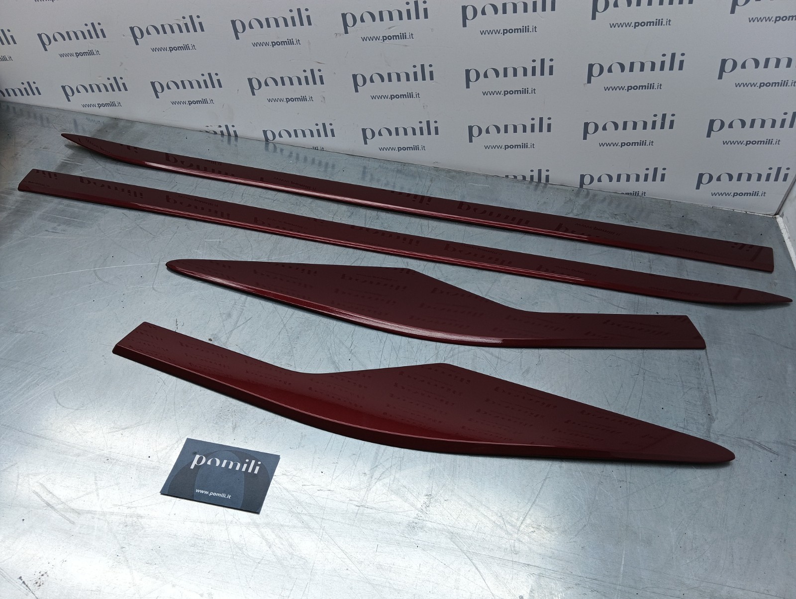 Pomili Lamierati esterni Kit modanature laterali completo Toyota C-HR PW156-10000-DH nuovo