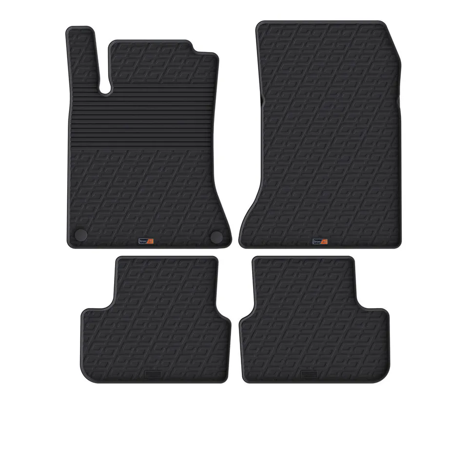 Travall Car Mats Mercedes CLA Coupé (2013-2019) tappetini gomma sagomati