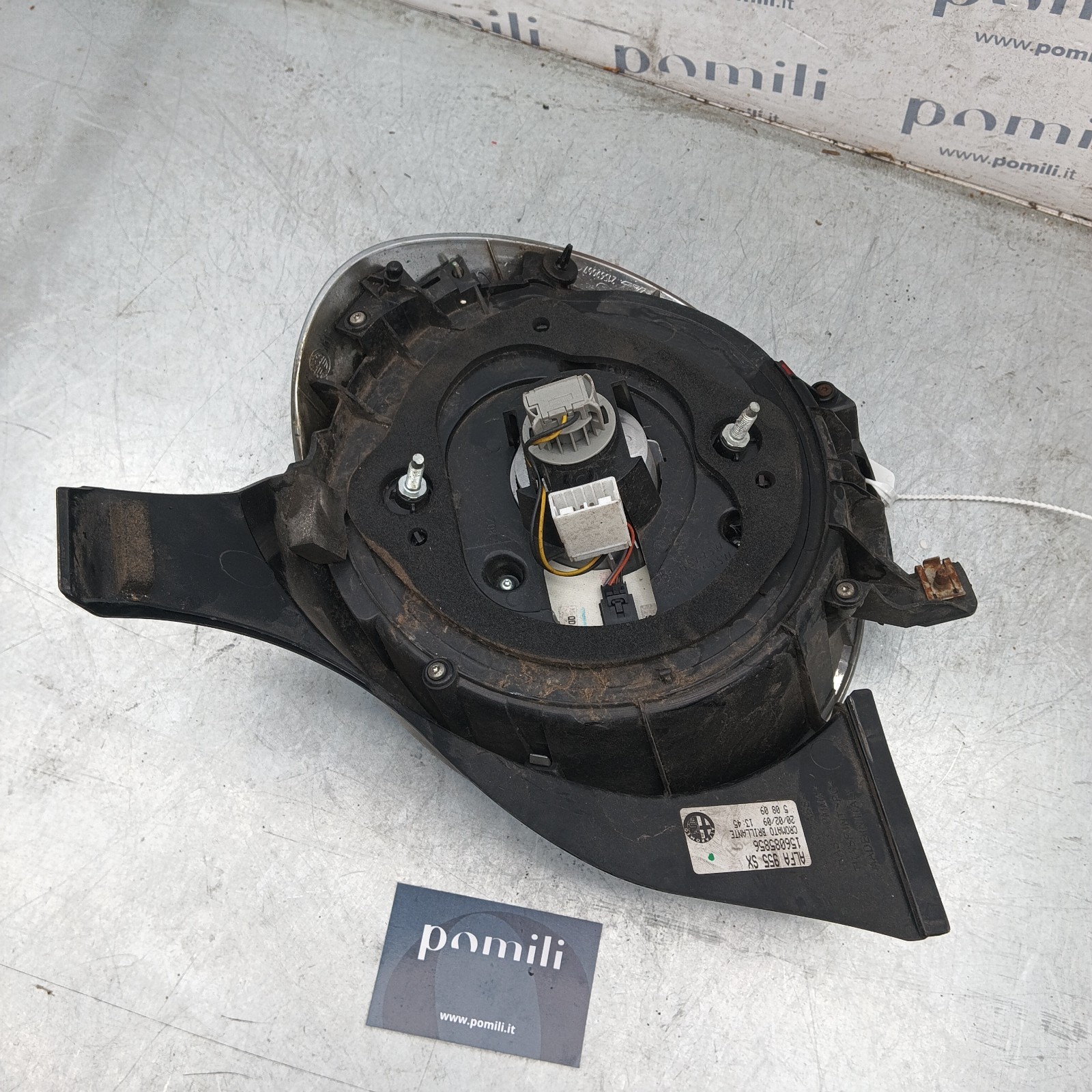 Pomili Fanaleria Alfa Romeo Mito fanale posteriore sinistro cromato usato 156085856