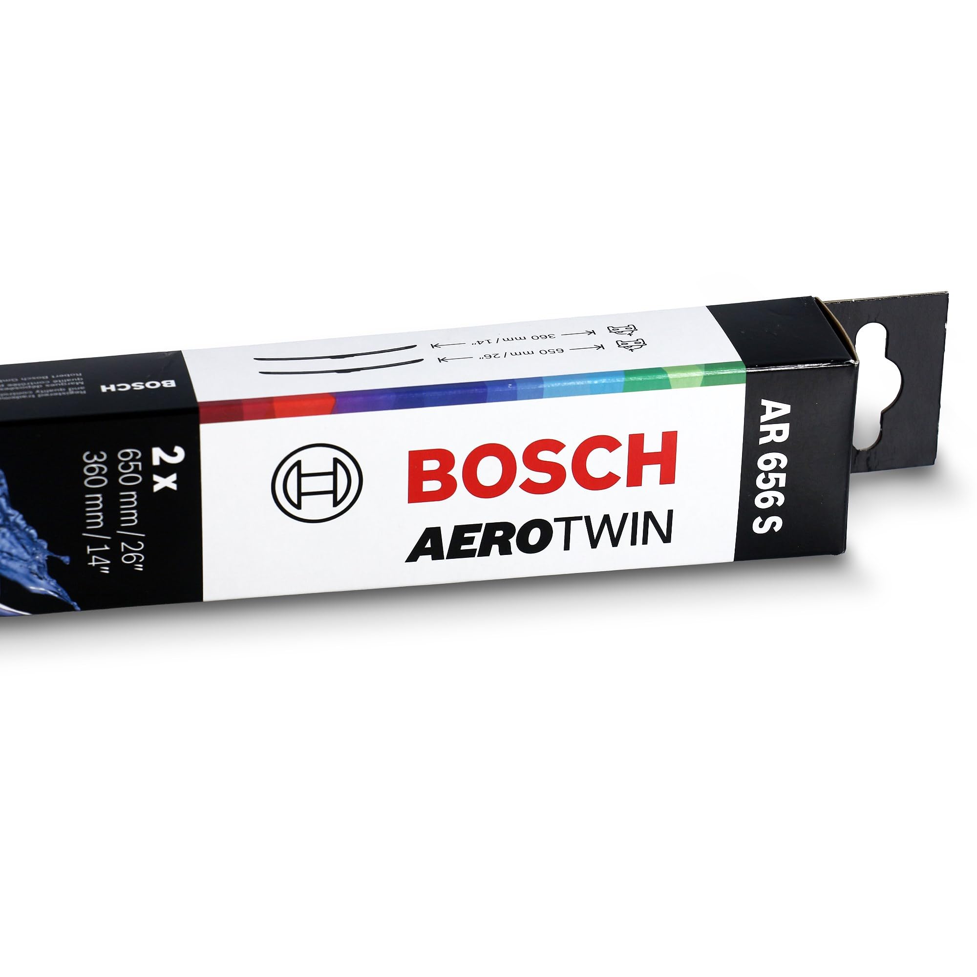 Bosch HCP Spazzole tergicristallo Aerotwin Retrofit AR656S 2 pezzi anteriori