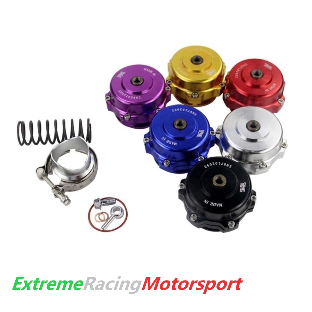 Xtreme Racing Impianto Carburante e Regolatori di Pressione Valvola Pop Off ERM TL BLU 50 mm