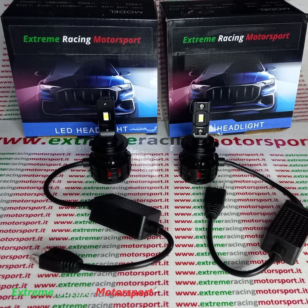 Xtreme Racing Lampadine LED ERM V1 Black Edition H7 coppia 6000K CANBUS