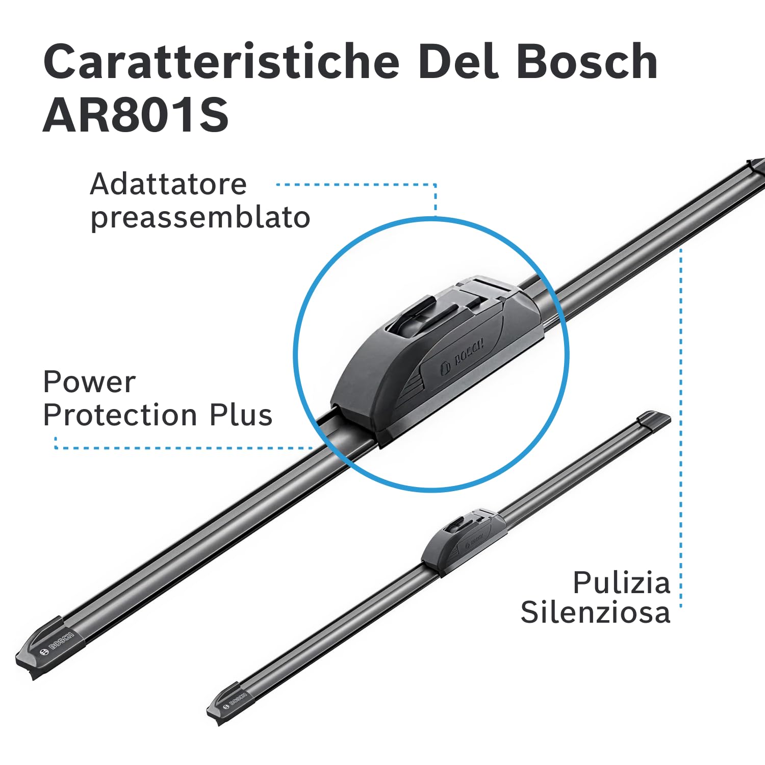 Bosch HCP Aerotwin AR801S tergicristalli anteriori 600/530 mm