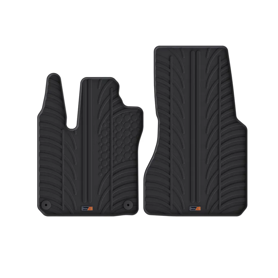 Travall Car Mats Smart ForTwo tappetini in gomma 2014-2021