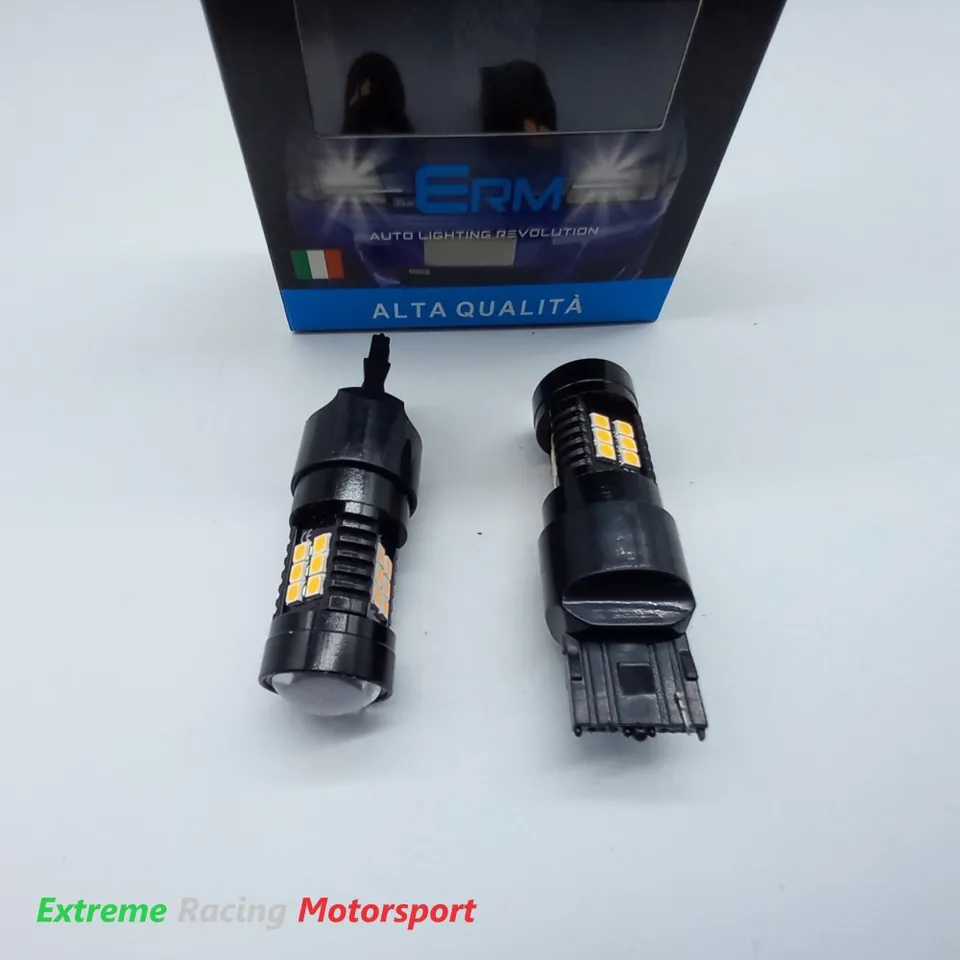 Xtreme Racing Lampadine LED Lampadine Frecce ERM Led T20 7440 WY21W Orange 2 pezzi