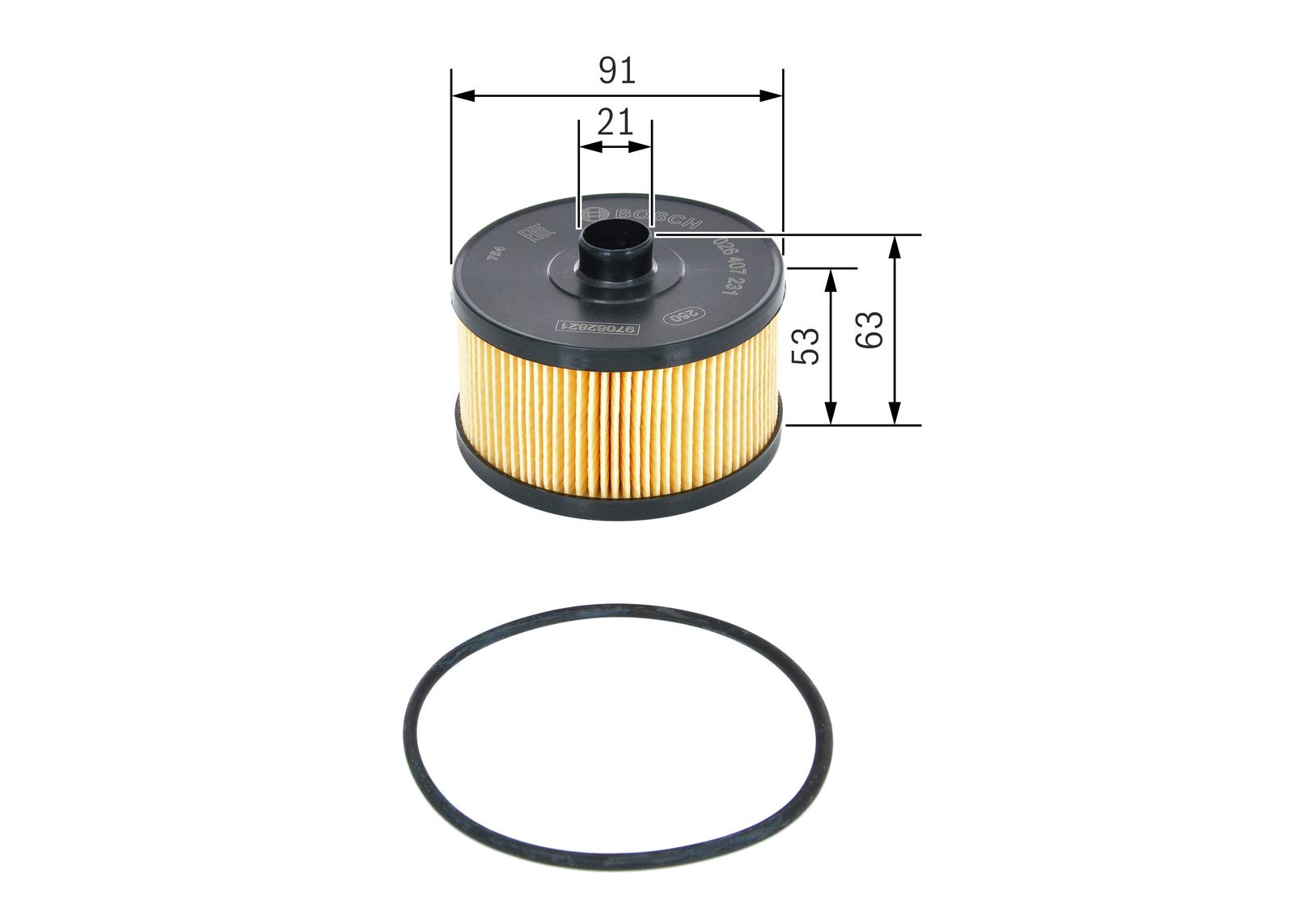 Bosch Filtri F026407231 filtro olio motore